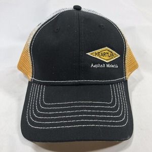 Heartland Asphalt Materials Hat Cap Snapback Adjustable One Size Fits Most OSFM